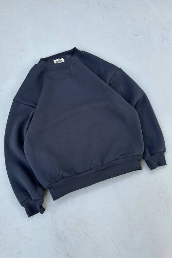 Antrasit Oversize Sweatshirt - 2